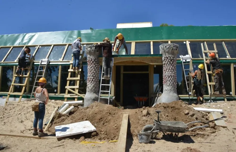 La construcción comenzó el 1ro de febrero