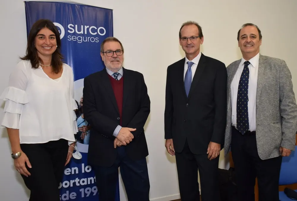 Mariana Falco, Walter Ocampos, Andrés Elola y Carlos Díaz.