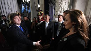 Milei y Victoria Villarruel.