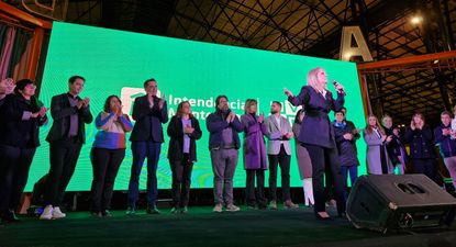 gestion de cosse en la im: 45% la aprueba y 31% la desaprueba, segun opcion