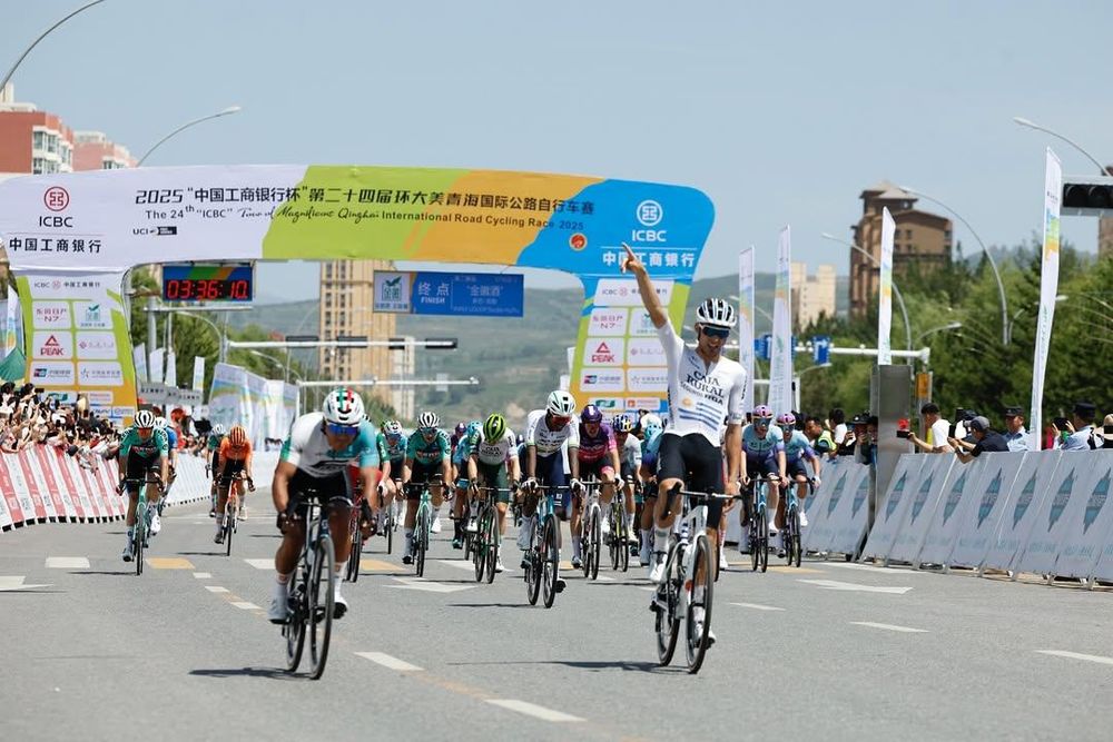 Thomas Silva ganó la segunda etapa del Tour de Qinghai Thomas Silva ganó la segunda etapa del Tour de Qinghai