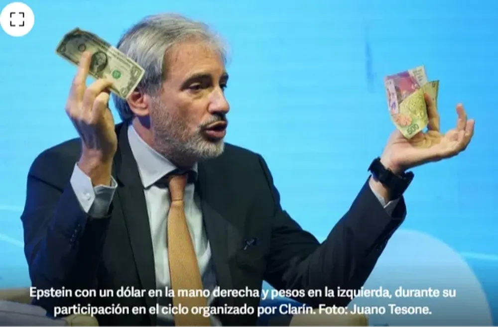 Epstein en el ciclo Democracia y Desarrollo