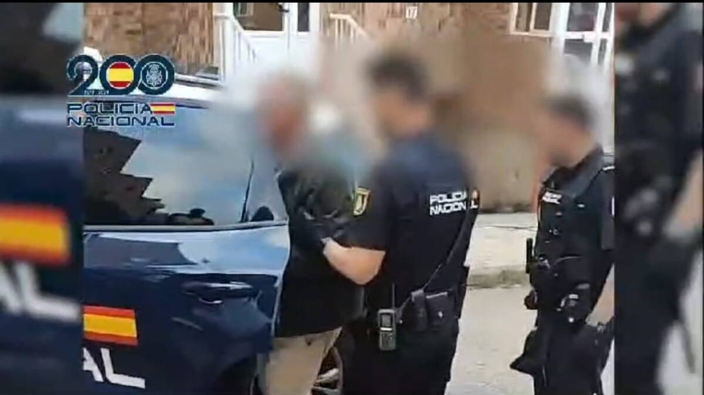 La Policía Nacional durante un operativo.