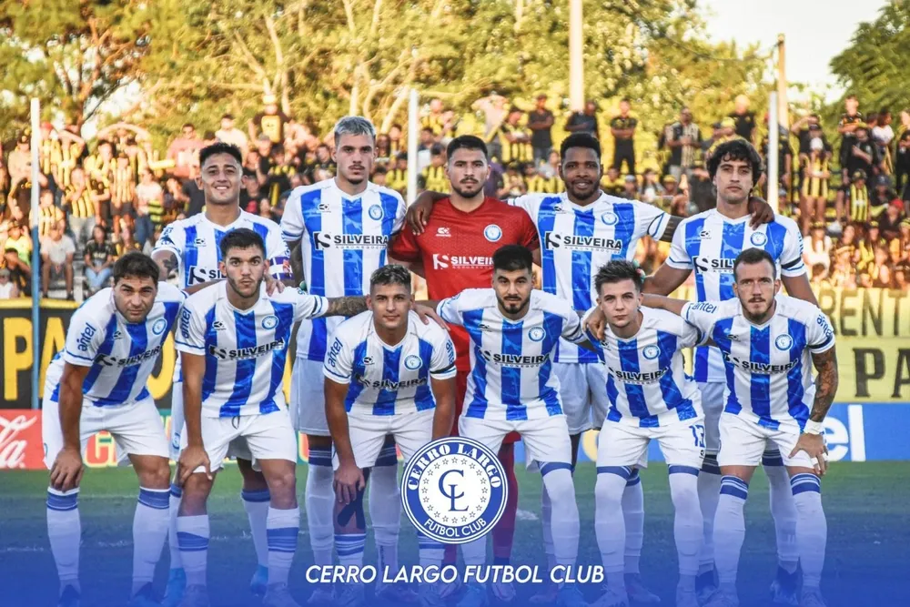 Bacchia en el equipo de Cerro Largo FC en el Apertura 2023