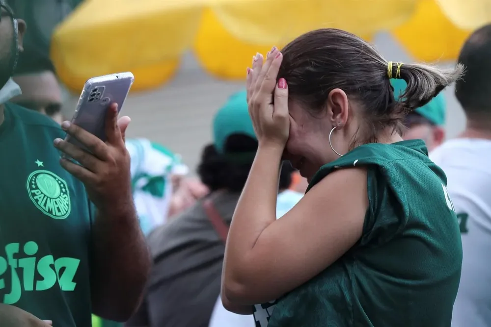 El llanto de los parciales de Palmeiras