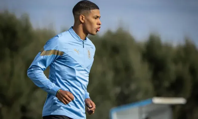 Santiago Mouriño en la selección uruguaya