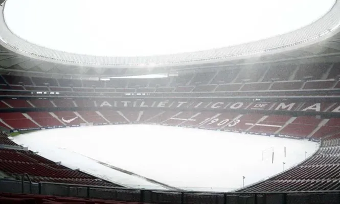 El partido que iba a jugar Luis Suárez con Atlético este sábado, se suspendió por un temporal de nieve