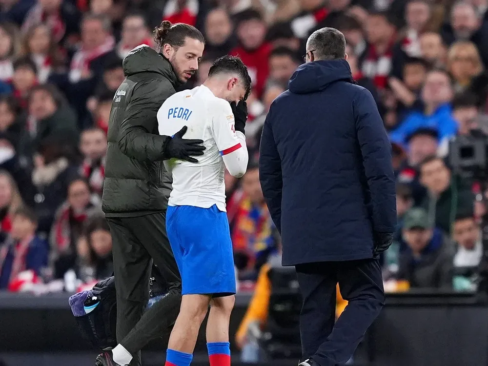Tercera lesión de Pedri en la temporada.