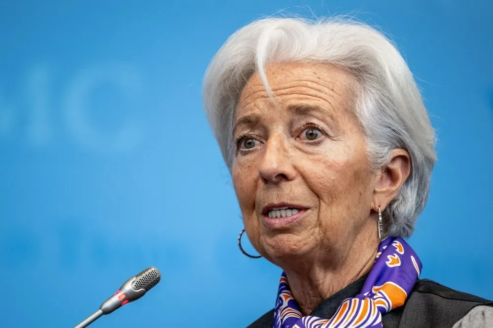 La presidenta del Banco Central Europeo (BCE), Christine Lagarde