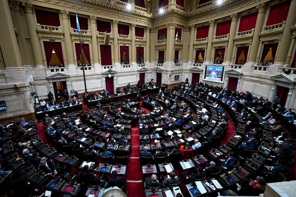 El jefe de Gabinete Guillermo Francos en la Cámara de Diputados