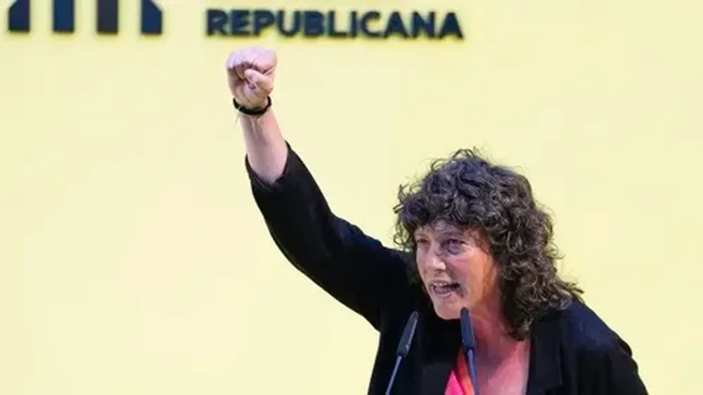 La diputada del ERC, Teresa Jordá.