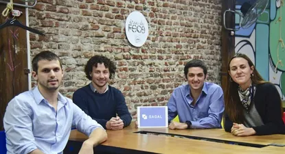 Alan Bukstein, Alejandro Tocar, Simón Seitune Macadar y Lorena Jinchuk