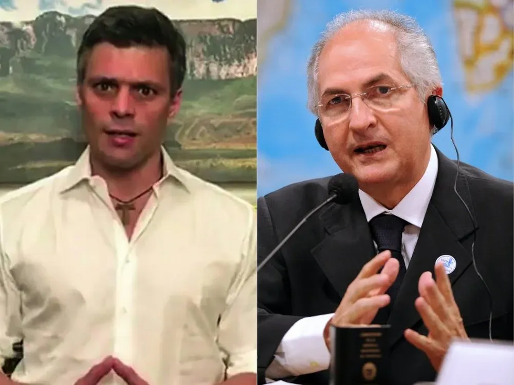 Leopoldo López y Antonio Ledezma