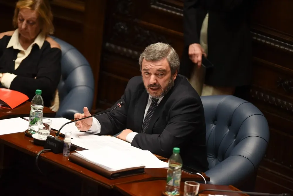 Bergara fue el que lideró la interpelación contra Heber y Bustillo