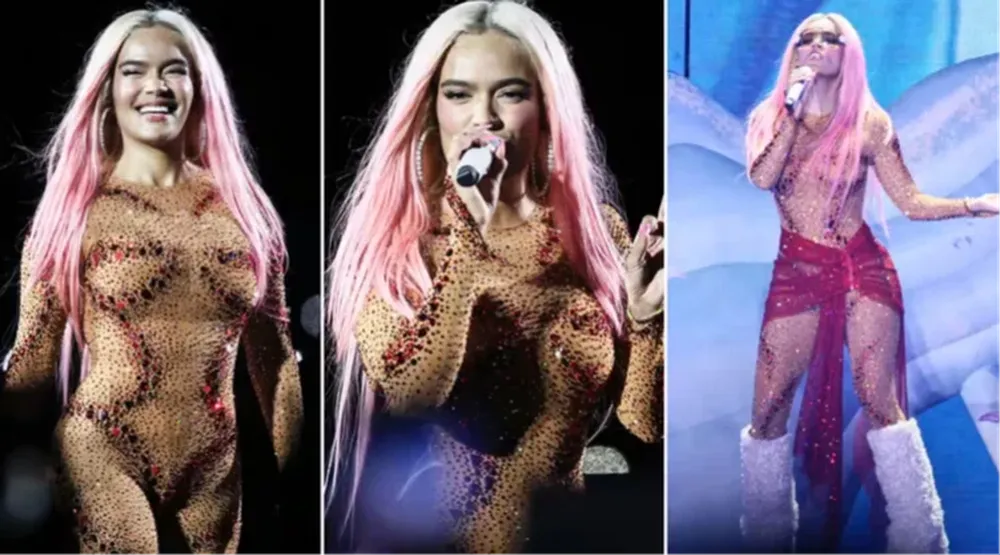 Baile y brindis en Buenos Aires en un encuentro de Karol G con Lali y Nicky Nicole