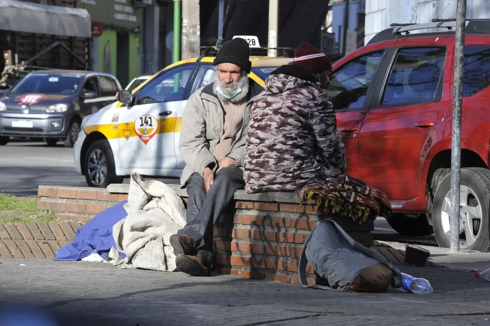 Se registró un aumento del 16% de personas que viven en la calle