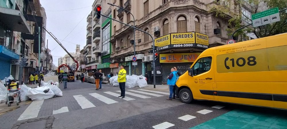 Desalojo en la Ciudad de Buenos Aires