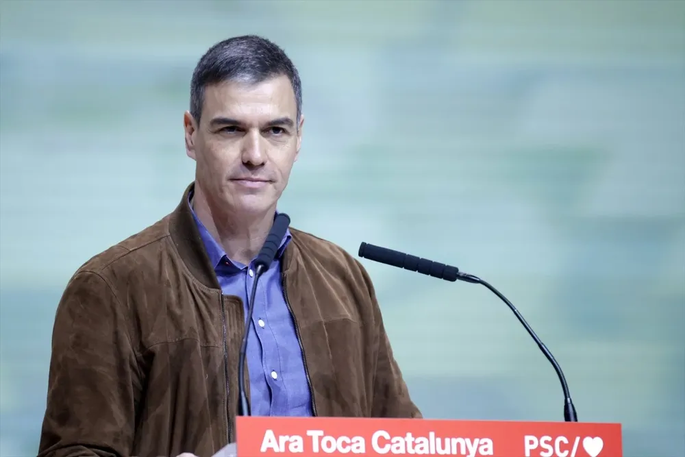 El secretario general del PSOE y presidente del Gobierno, Pedro Sánchez.