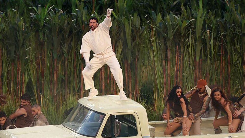 El espectáculo fue breve: tuvo una duración de poco más de 13 minutos.