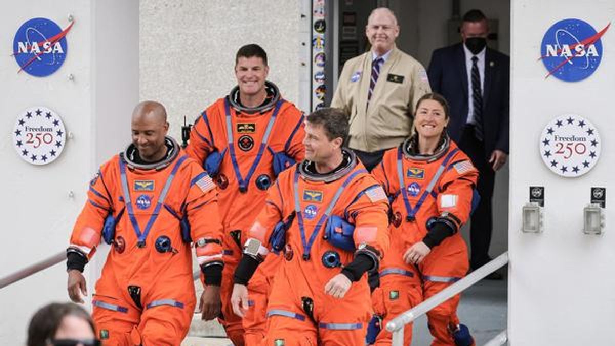 Cómo será la vida de los astronautas de Artemis II en el espacio: ocho horas de sueño, ejercicio y dieta especial