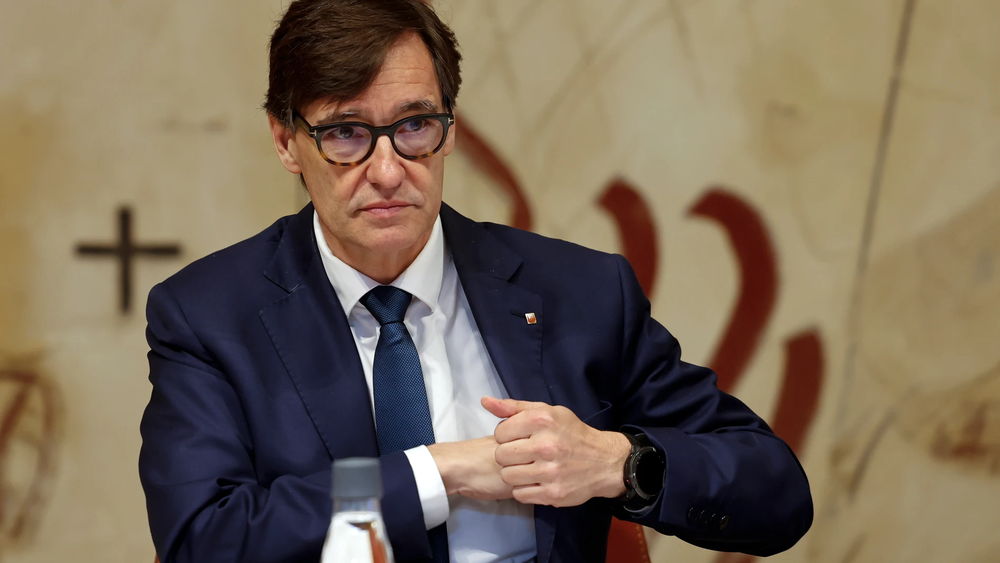 El presidente de la Generalidad Catalana, Salvador Illa.