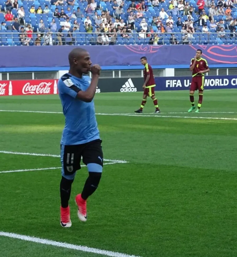 Así lo festejó De la Cruz