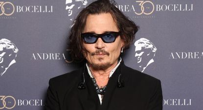 El actor y director estadounidense Johnny Depp