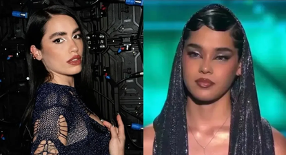 Lali Espósito y la participante paraguaya