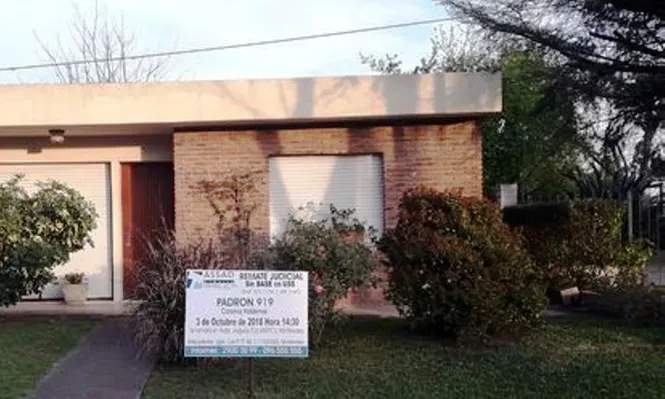 Vivienda en Colonia Valdense será ofrecida al mejor postor