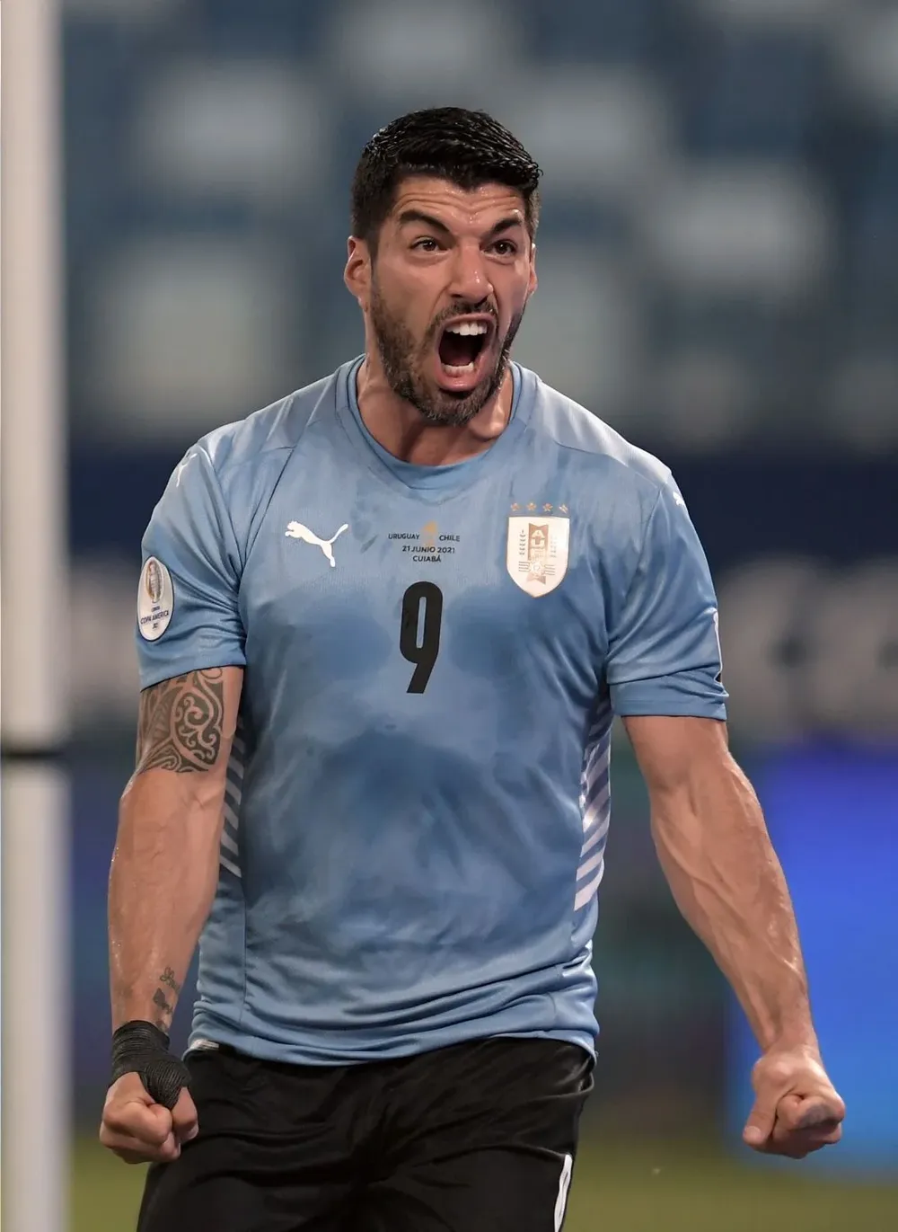 El grito de gol de Suárez que rompió la sequía celeste