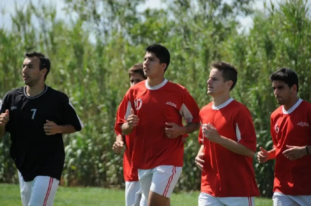 Diego Suárez cuando militaba en Villa Teresa