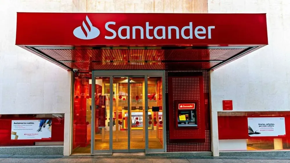 Sucursal del Banco Santander.