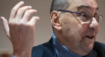El vicepresidente del Parlamento Europeo entre 1999-2014, Alejo Vidal-Quadras, ofrece una rueda de prensa, en la Asociación de la Prensa,
