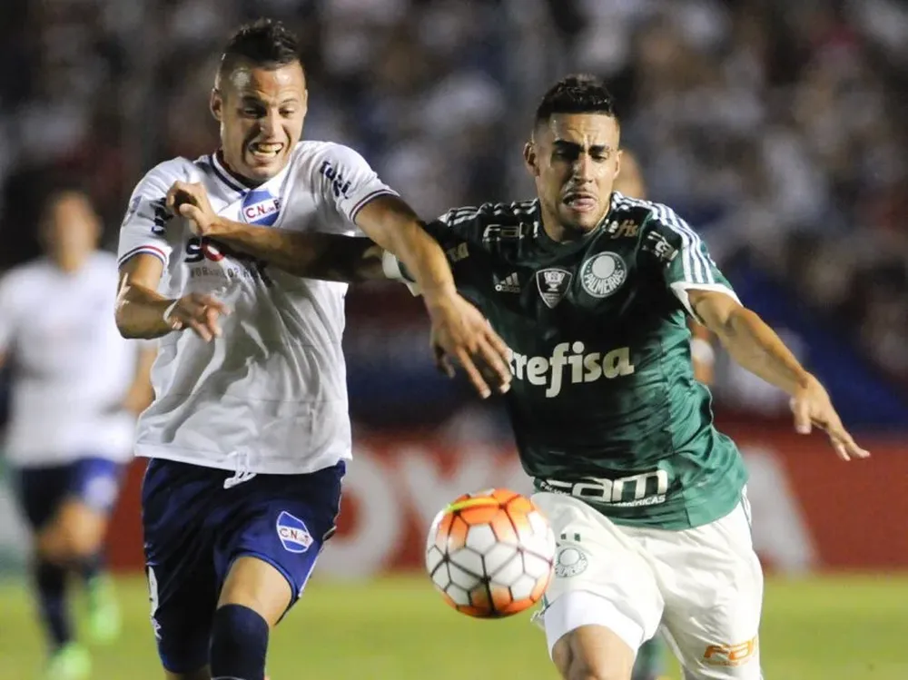 Nacional y su único triunfo como locatario en la Libertadores 2016, ante Palmeiras