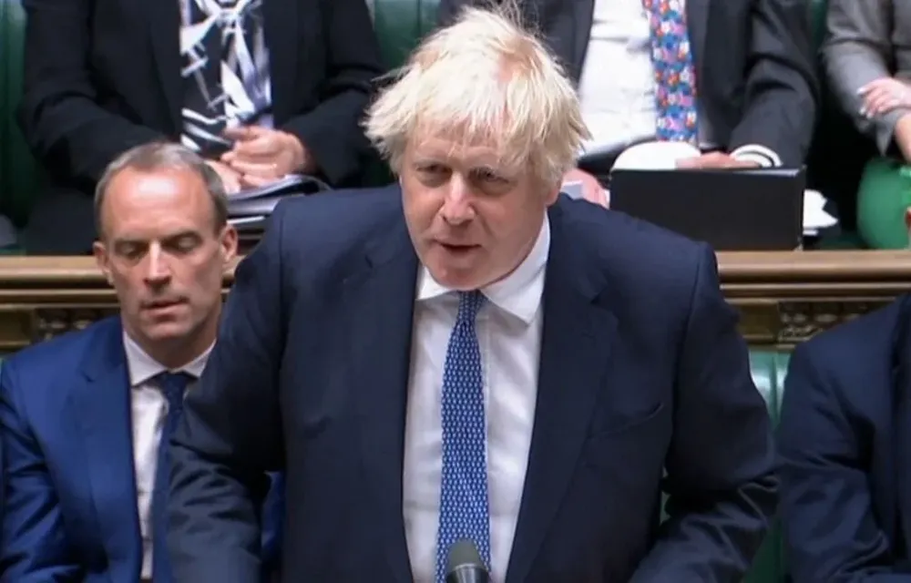 Para Johnson en esa etapa de la pandemia era difícil dibujar la frontera entre trabajar y socializar para los trabajadores del gobierno