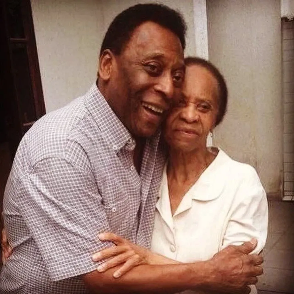 Pelé y Doña Celeste