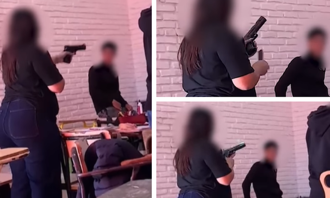 VIDEO: alumna de 15 años ingresó con una pistola de aire comprimido a un liceo en Salto