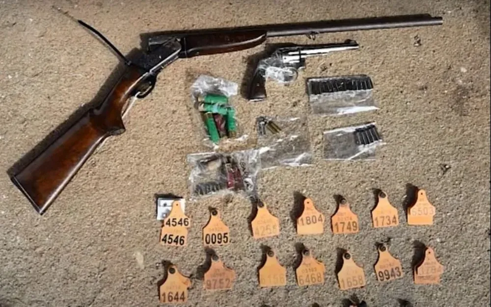 La Policía incautó armas, caravanas y dispositivos.