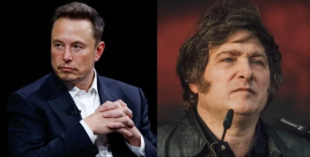 Elon Musk y Javier Milei