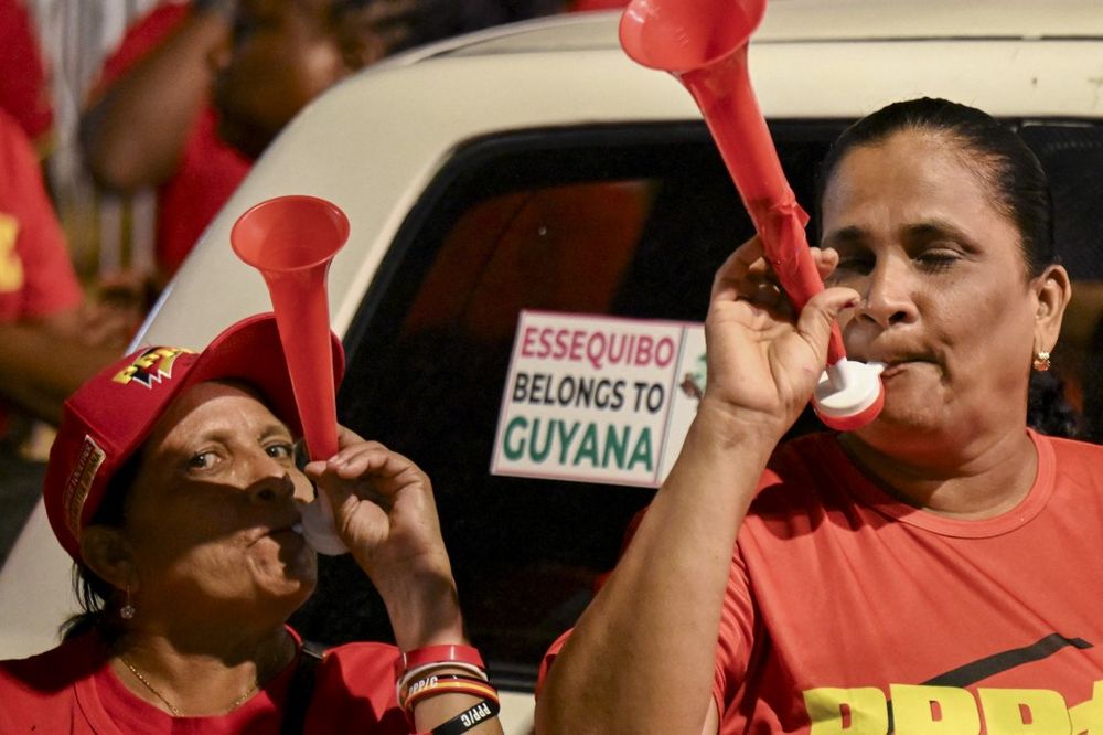 Guyana -elecciones - AFP