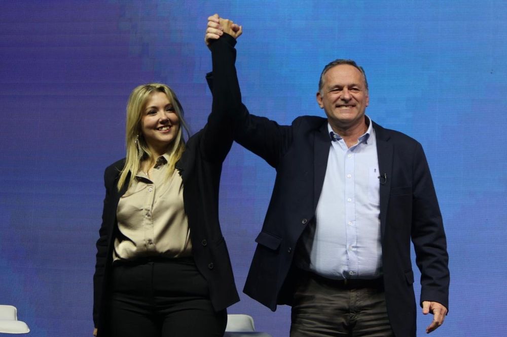 Álvaro Delgado y Valeria Ripoll