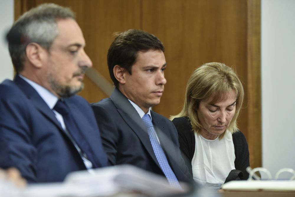 20250217 Pablo Donnángelo, Eduardo Sasson abogados de Daniela Cabral, viuda de Gustavo Basso. Primera audiencia de Conexión Ganadera.