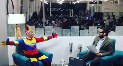 El Cole: el hincha colombiano a sueldo que es un apasionado de Cristo