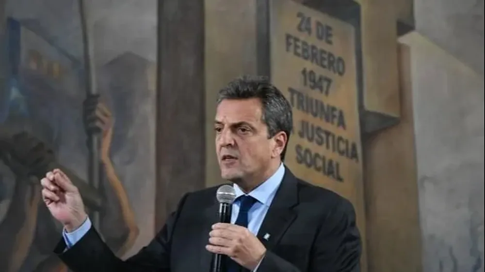 Sergio Massa, candidato a presidente de Unión por la Patria