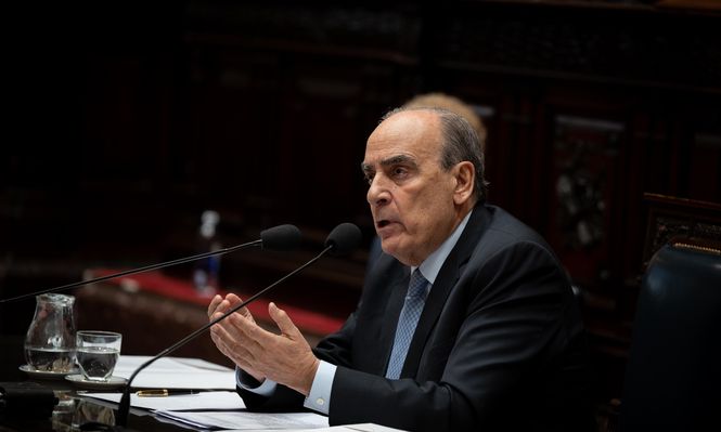 El jefe de Gabinete Guillermo Francos en la Cámara de Diputados