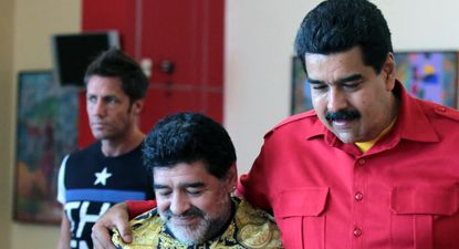 Maradona y Maduro