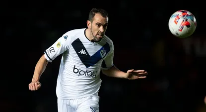 Diego Godín en Vélez