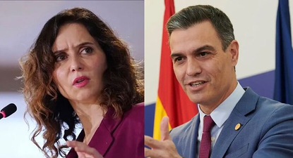Isabel Díaz Ayuso y Pedro Sánchez