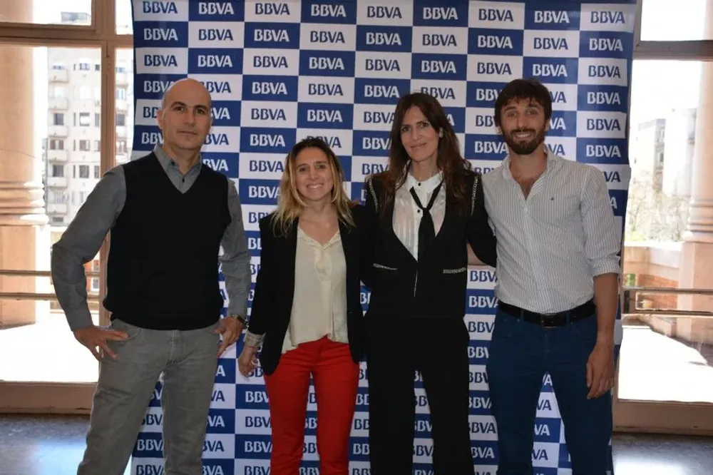 Juan Vespa, Virginia Molfese, Natalia Amézaga y Alejandro Fissore