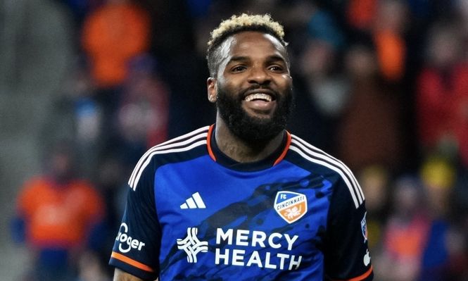 Aaron Boupendza en FC Cincinatti de la MLS